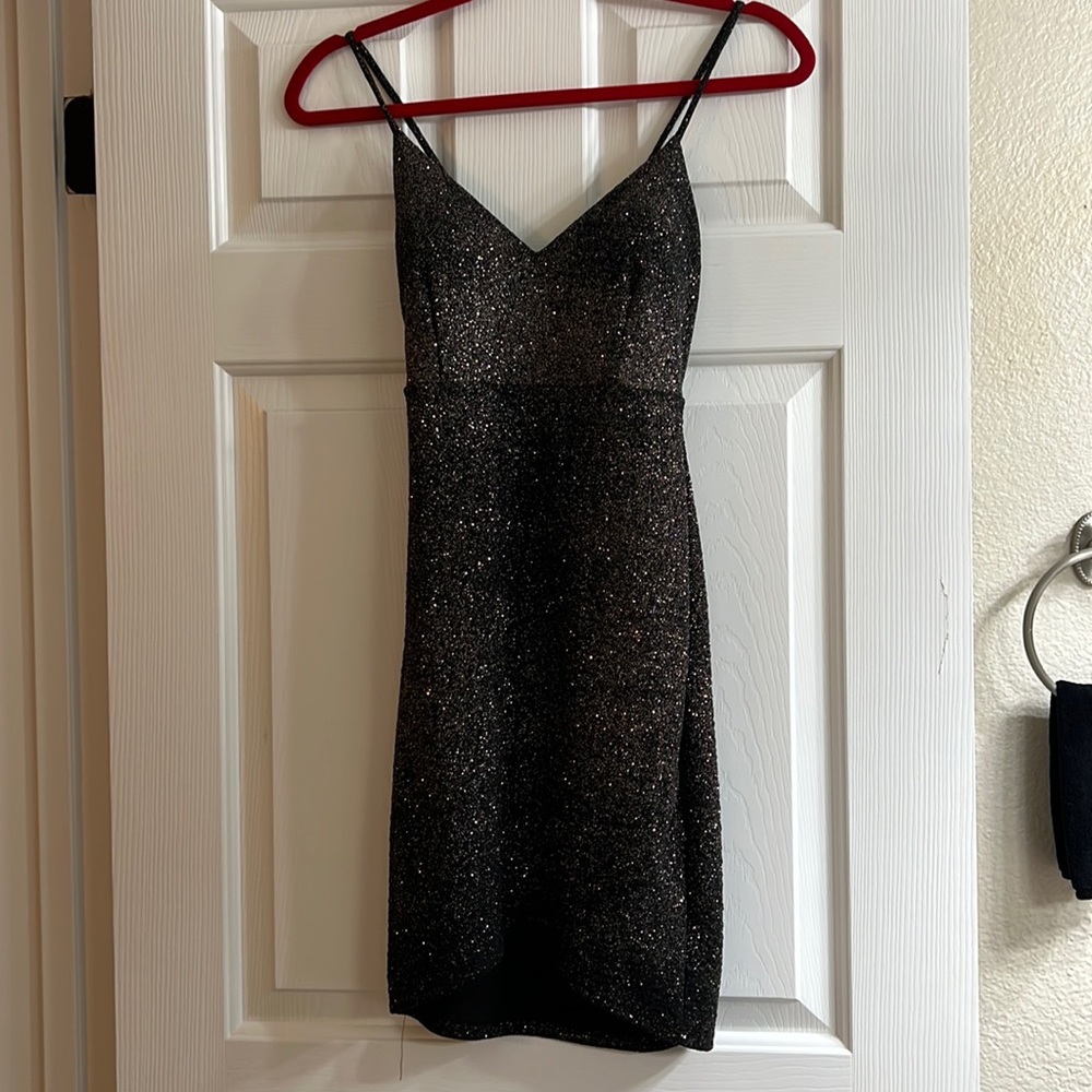 Sparkly Black Dress